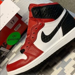 Jordan Shoes Air Jordan Retro High Og Ps Satin Red Poshmark